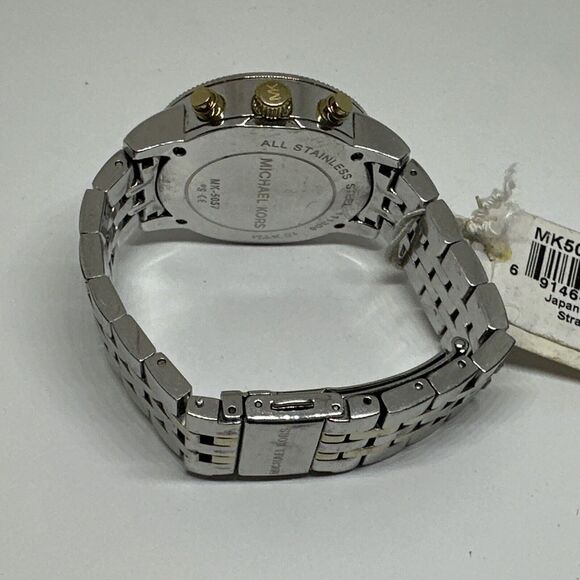 Michael Kors Ritz MK5057 Women\'s Silver Stainless Steel Analog Dial Watch NUL59 main image 6